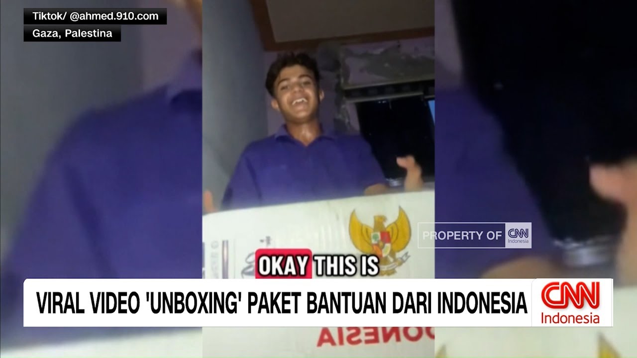 Viral Video &ldquo;Unboxing&rdquo; Paket Bantuan Dari Indonesia