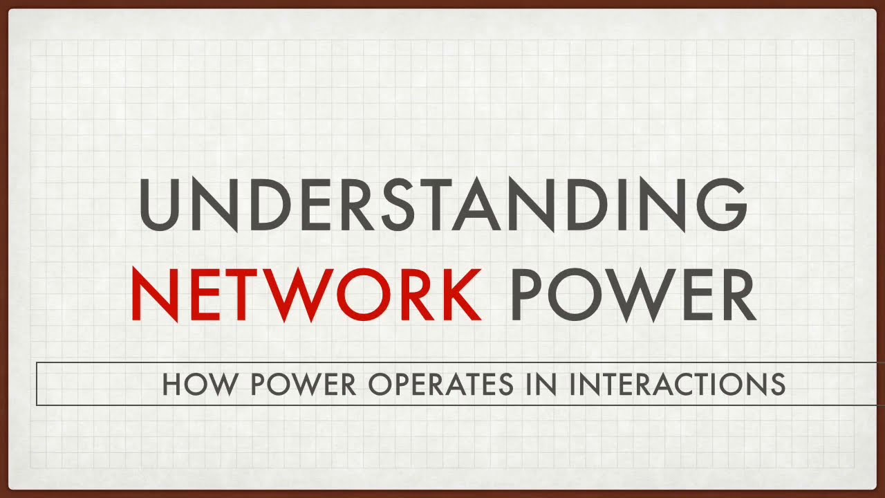 Understanding Network Power