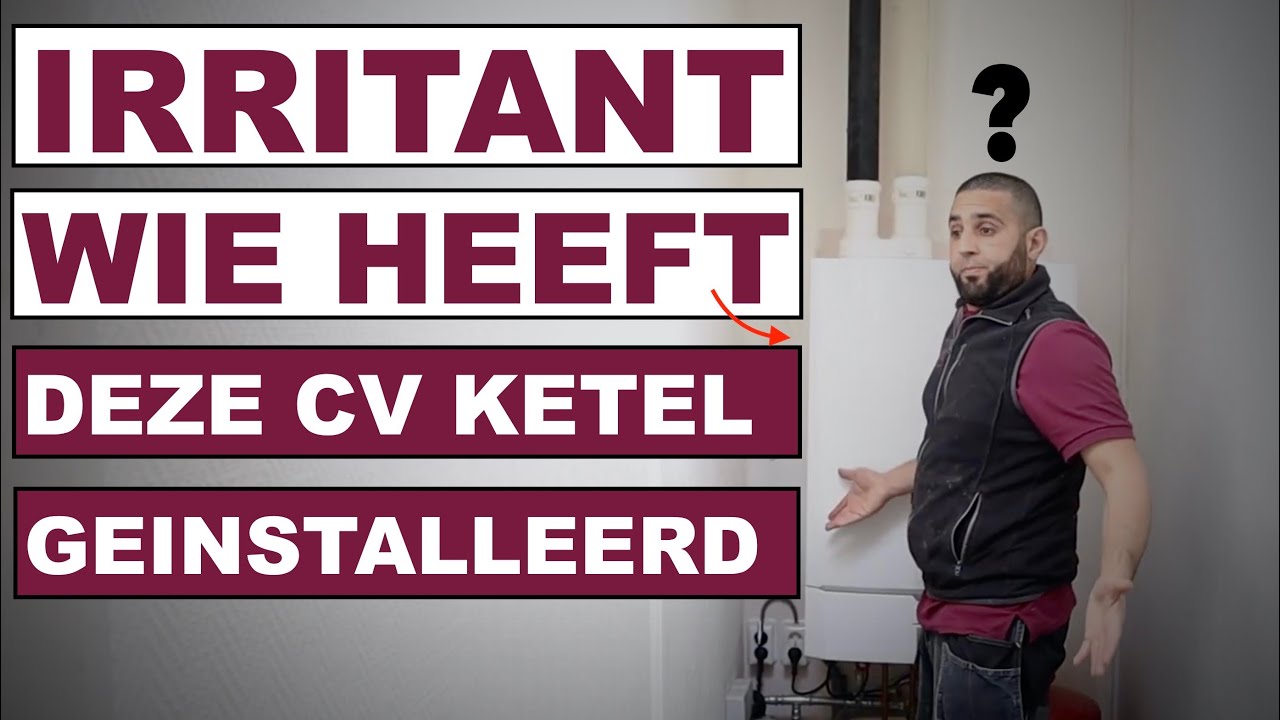 Een lekkage van een Remeha Calenta oplossen in een irritante opstellingsplaats