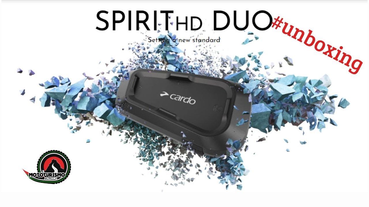 Cardo Spirit HD #unboxing #cardosystems
