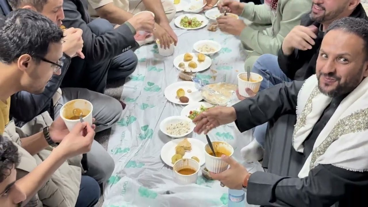 الجاليه اليمنيه ولايه هيسن  مركز اشبون  افطار جماعي الموافق  28.02.2026