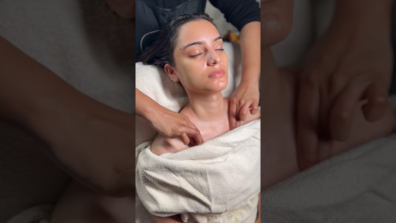Hair spa Steps for Massage