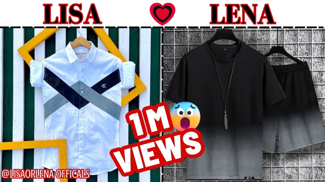 LISA OR LENA BOYS EDITION || LISA AND LENA BOYS EDITION😍