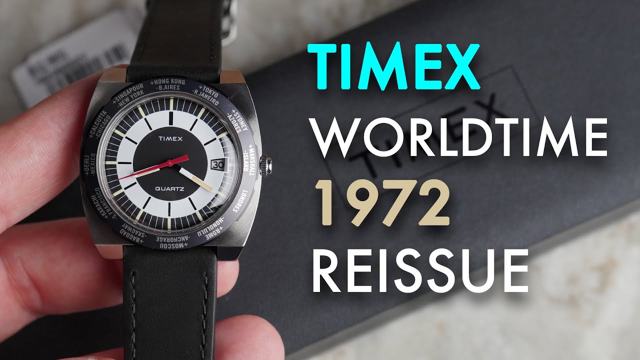 Pure Class, переиздание часов Timex World Time 1972 года