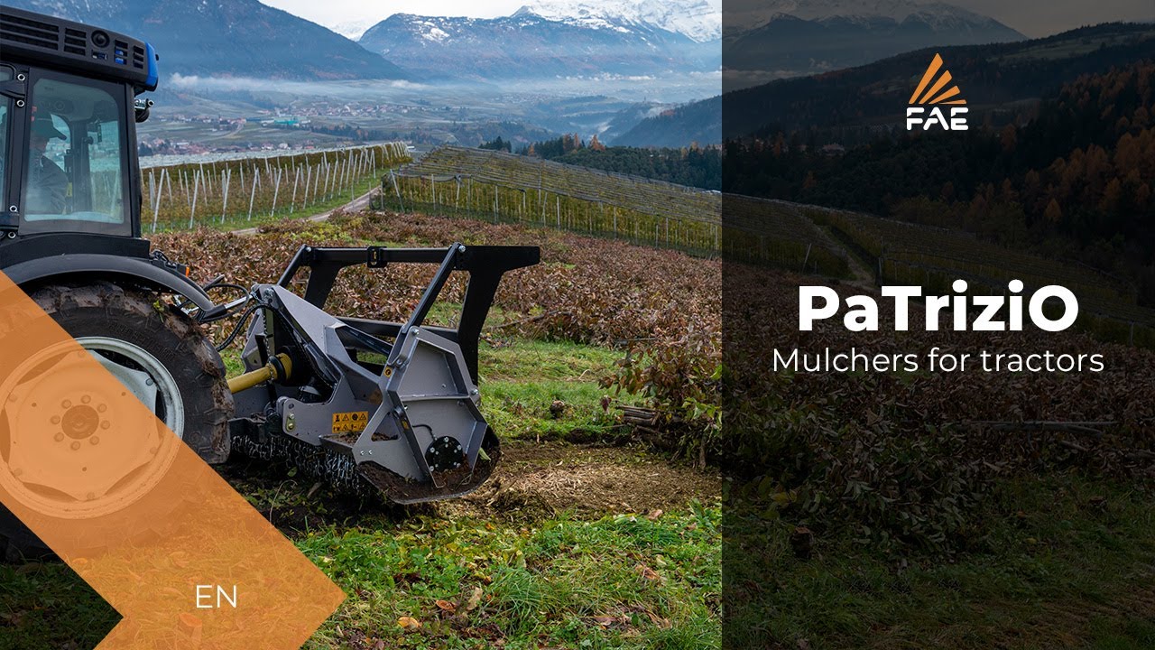 Small Mulcher for Tractors with Bite Limiter technology