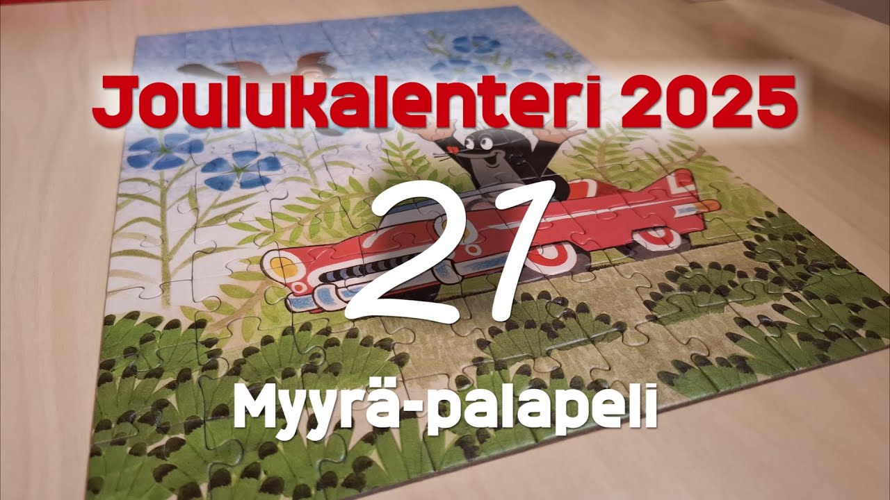 Myyrä-palapeli – Joulukalenteri 2025 - 21