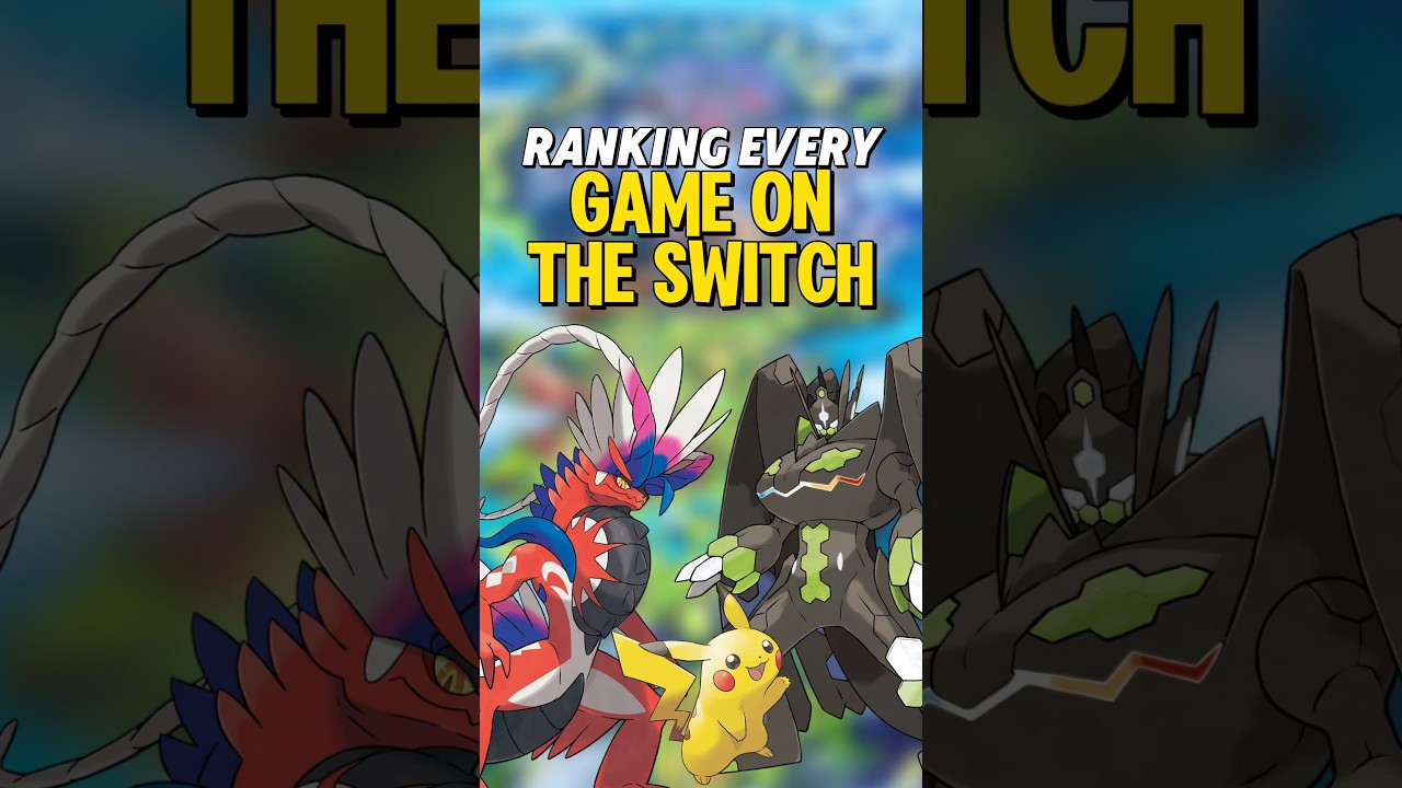 Ranking Every Pokemon Game on the Switch from Worst to Best!