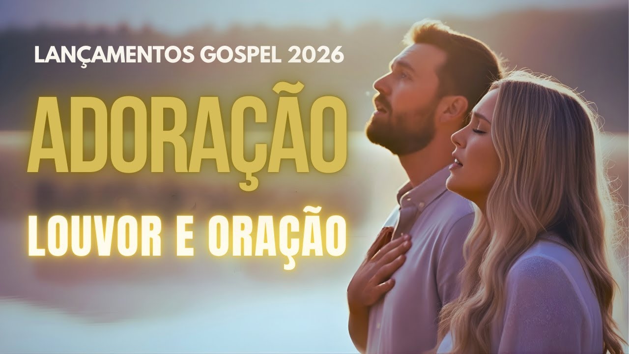 🙏️Lançamento Gospel 2026| Louvores que Acalmam o Coração| Tenha Um Dia de Paz💖