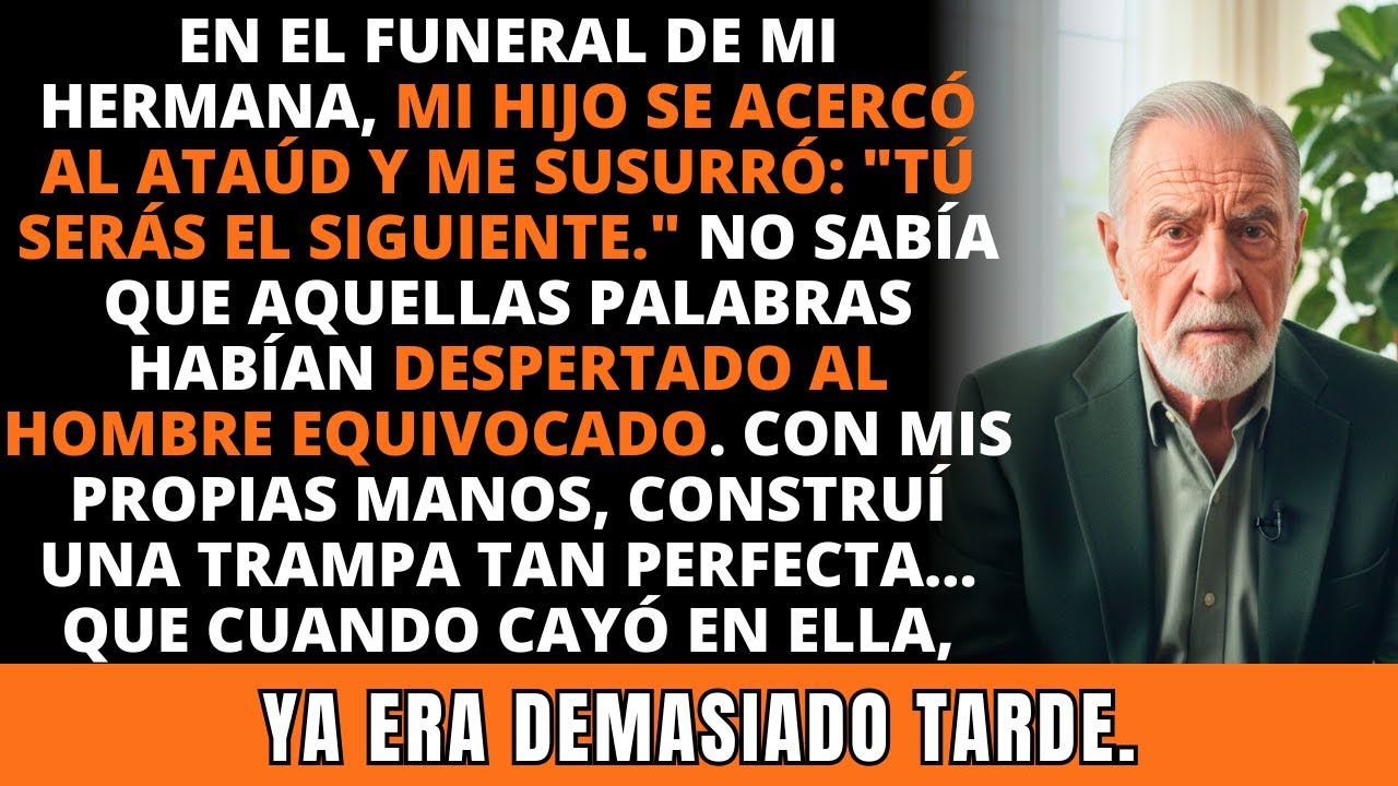 En El Funeral De Mi Hermana, Mi Hijo Susurró: “Tú Serás El Siguiente” — Pero No Esperaba Mi Venganza