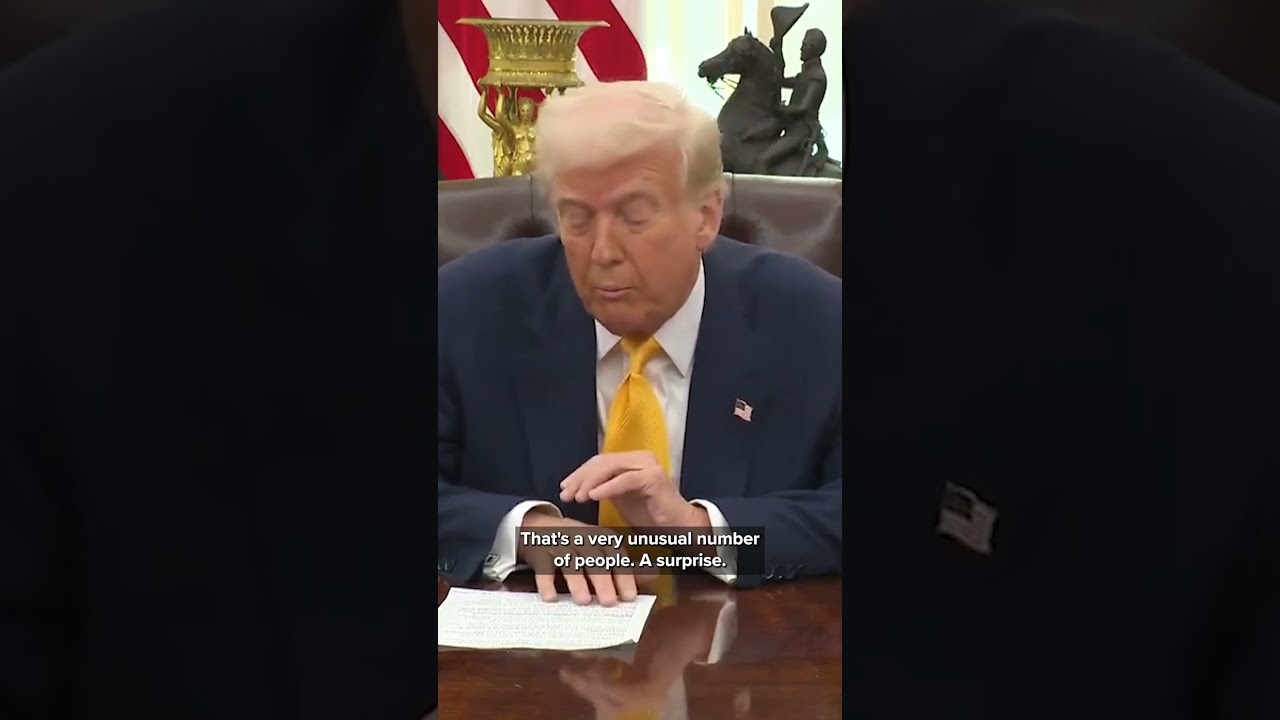 Trump touts latest jobs report, takes jab at Biden Administration growth