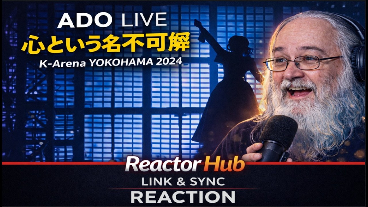 Ado - 心という名の不可解 (K-Arena Yokohama 2024 LIVE) | Link & Sync Reactor Hub Reaction