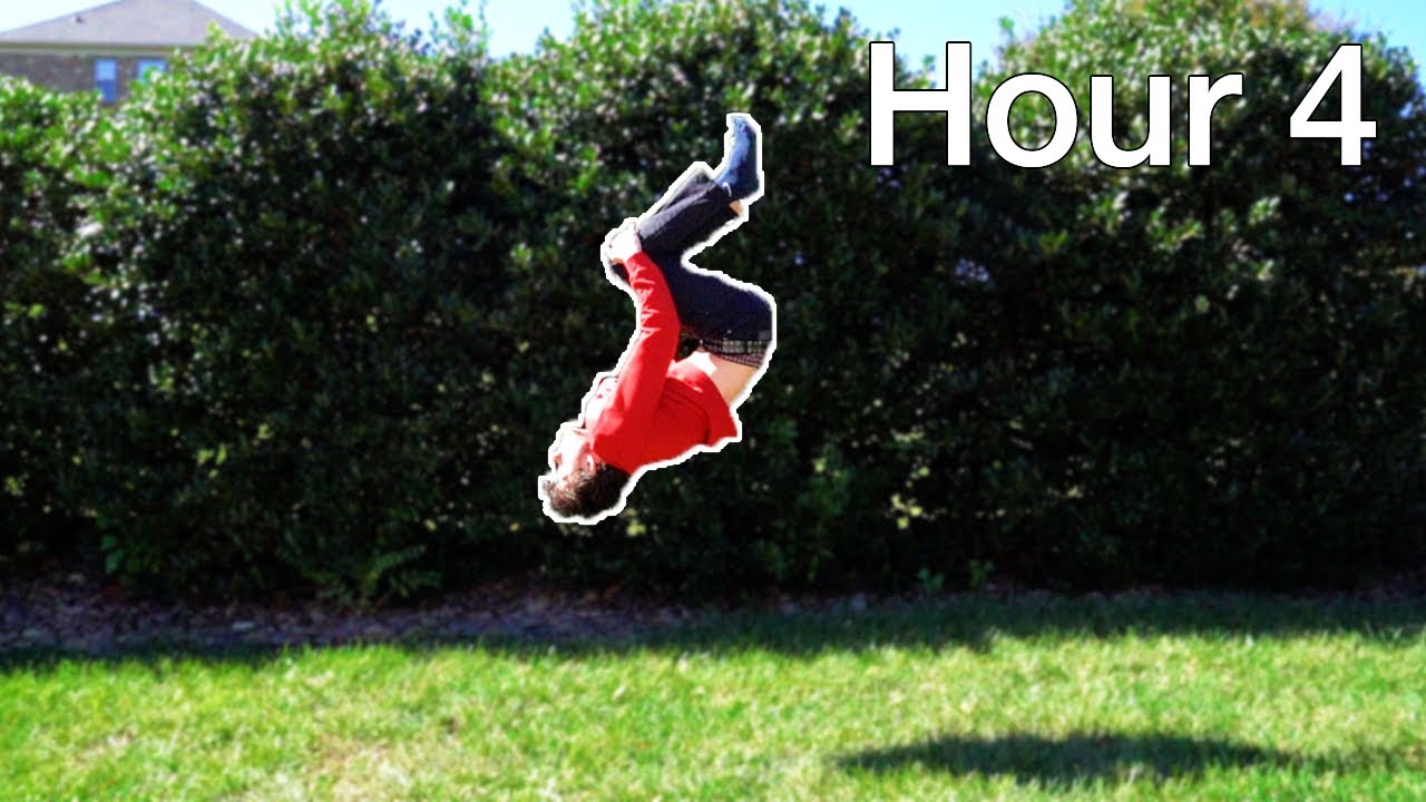 Learning How To Backflip In 24 Hours