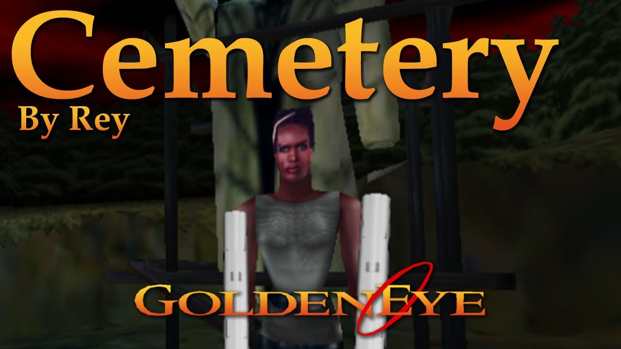 GoldenEye 007 N64 Custom Level - Cemetery