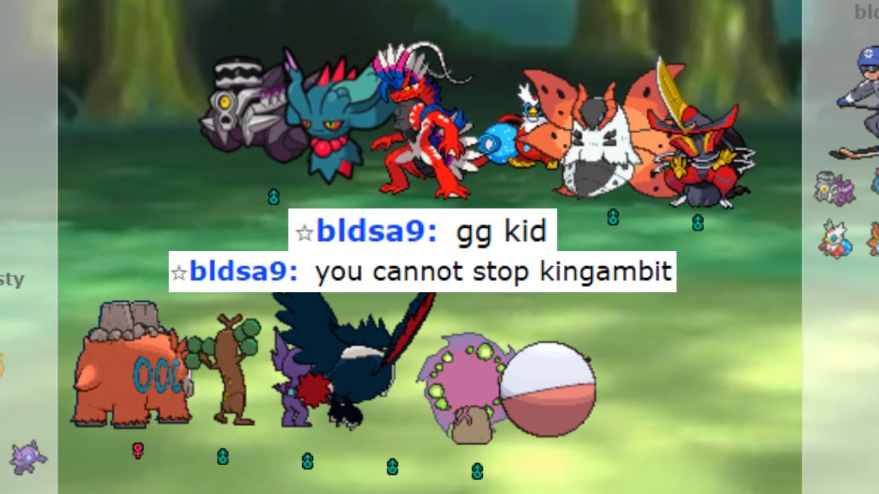 THIS IS WHY YOU SHOULD NEVER SAY EARLY GG VS HONCHKROW ON POKEMON SHOWDOWN !!!