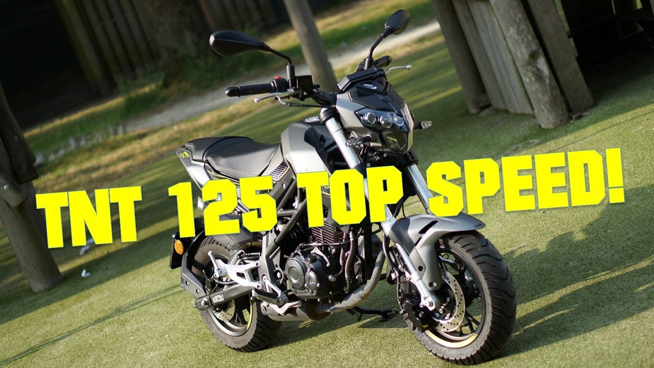 2023 BENELLI TNT 125 - TOP SPEED + GPS