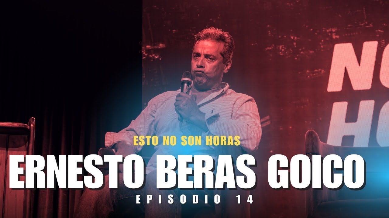 ERNESTO BERAS GOICO en Esto No Son Horas con Carlos Sánchez. 21 de mayo 2025.