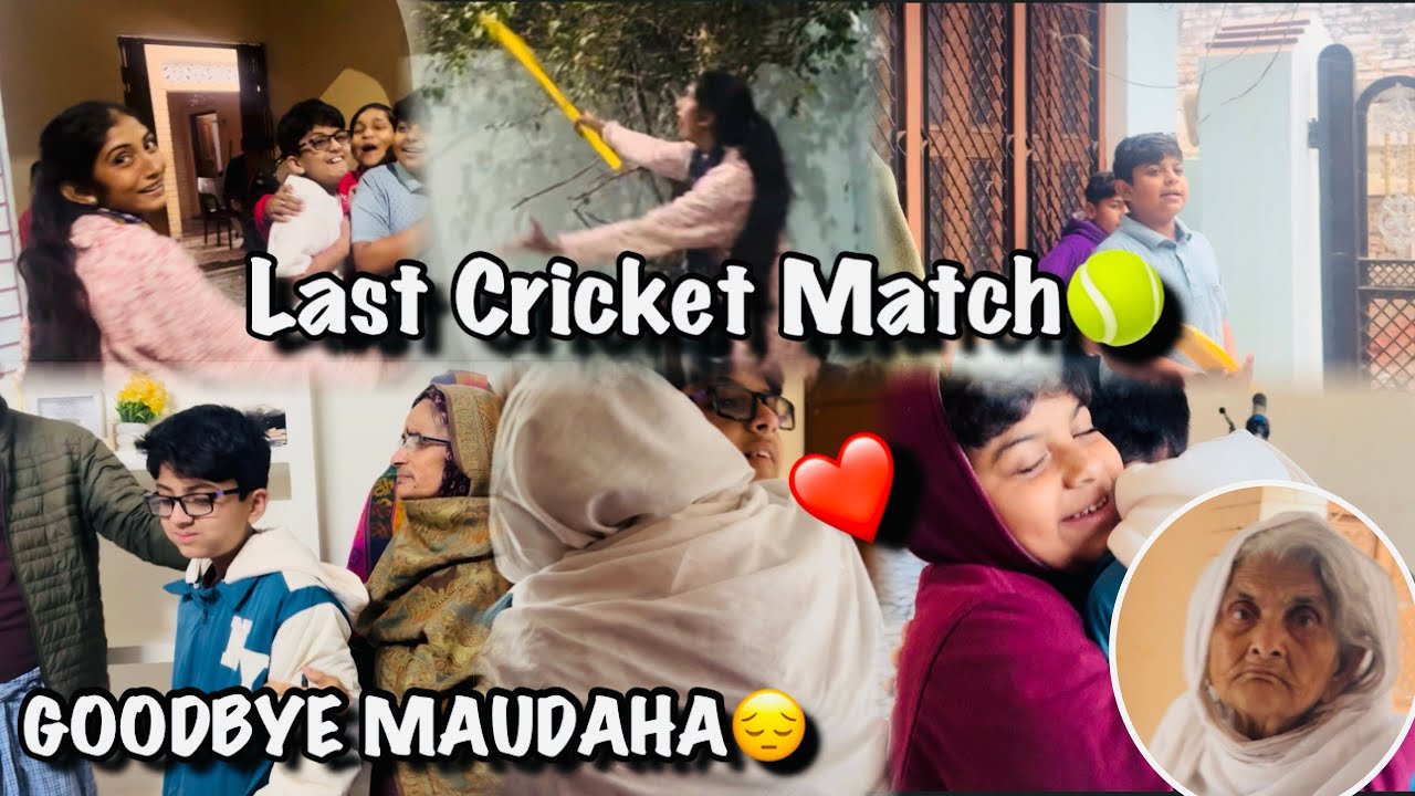 Last day in Maudaha 😔| Sab bohot sad ho gye aate time😢 | vlog