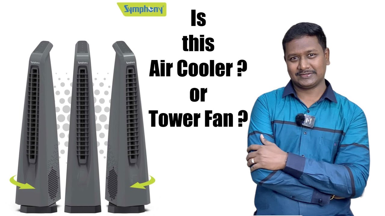 Is It a Tower Fan or Air cooler come let’s check the review of Symphony Tower Fan