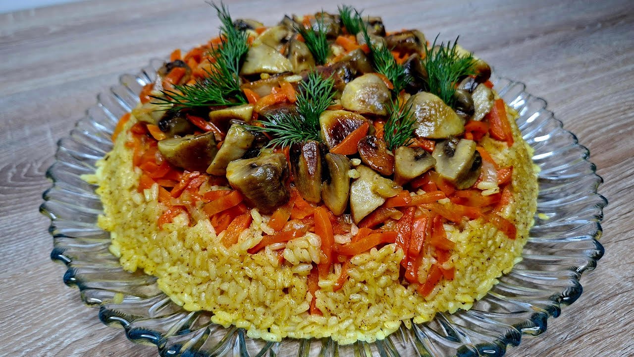 Плов по Вегетариански или ещё один вариант вкусного гарнира. Рис всему голова.