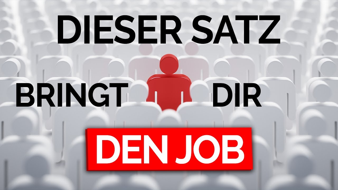 Warum sollten wir Sie einstellen? Beste Antwort!