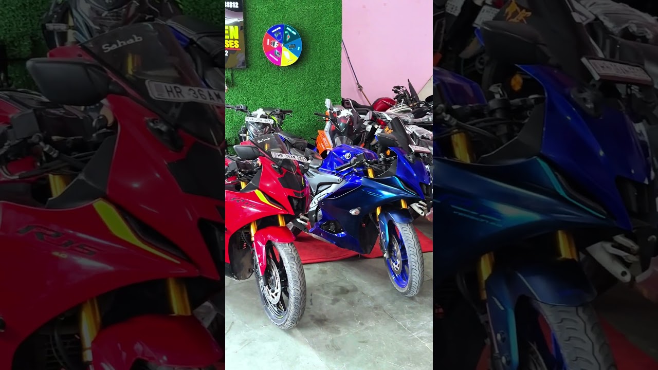Second Hand Yamaha R15 V4 🏍️ | Affordable Sports Bike | #r15v4 #sonipat