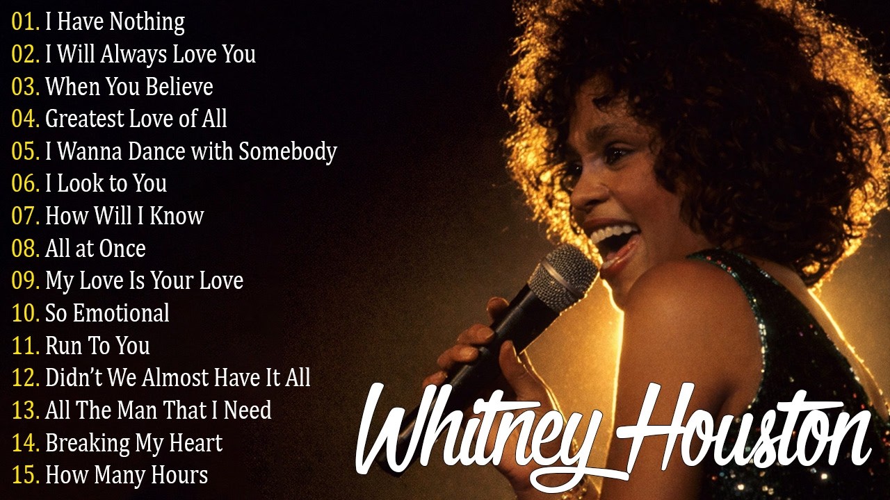 Whitney Houston Greatest Hits Full Album | Best Legendary Ballads - Best Love Songs Ever #legendary