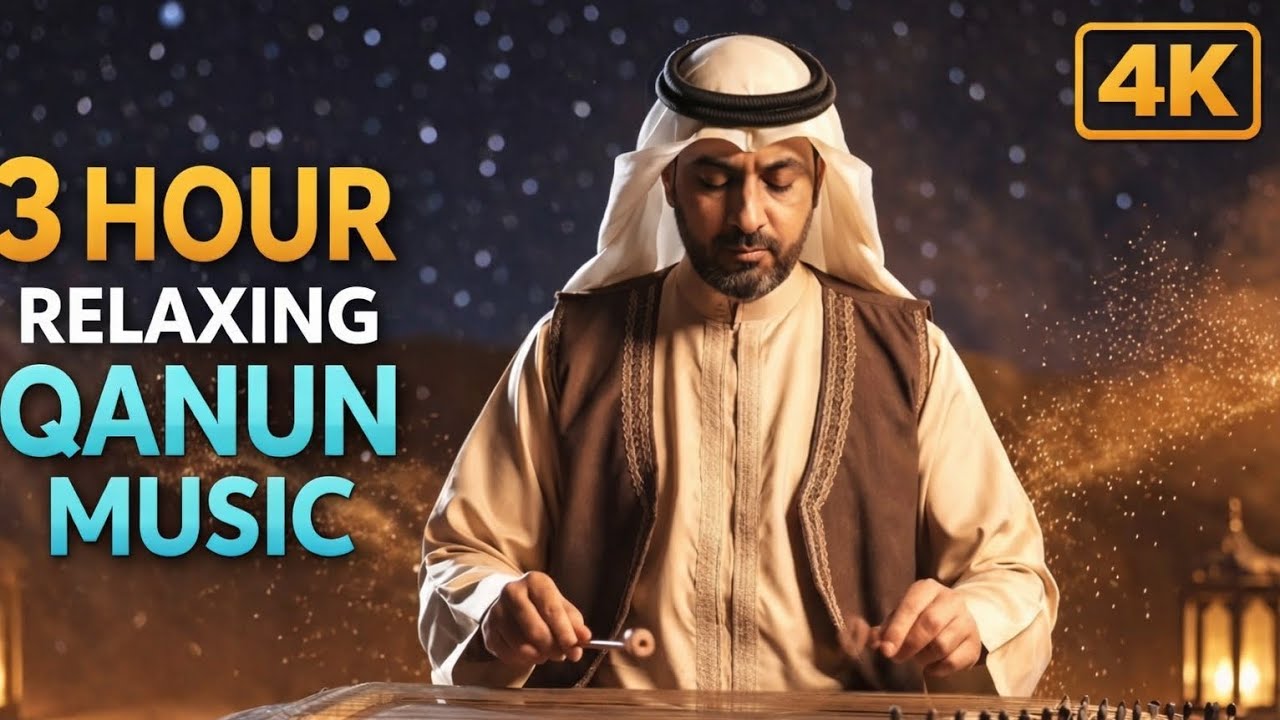  Relaxing Qanun Music | Beautiful Arabic Instrumental for Sleep, Focus & Peace |  Calm Music