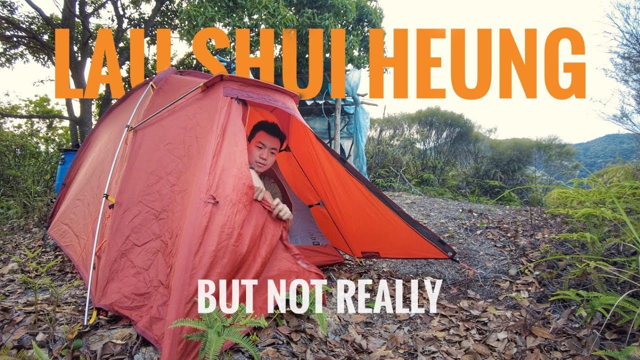 I Camped at Someone's Secret Hideout | Near Lau Shui Heung, Hong Kong 近流水響營地