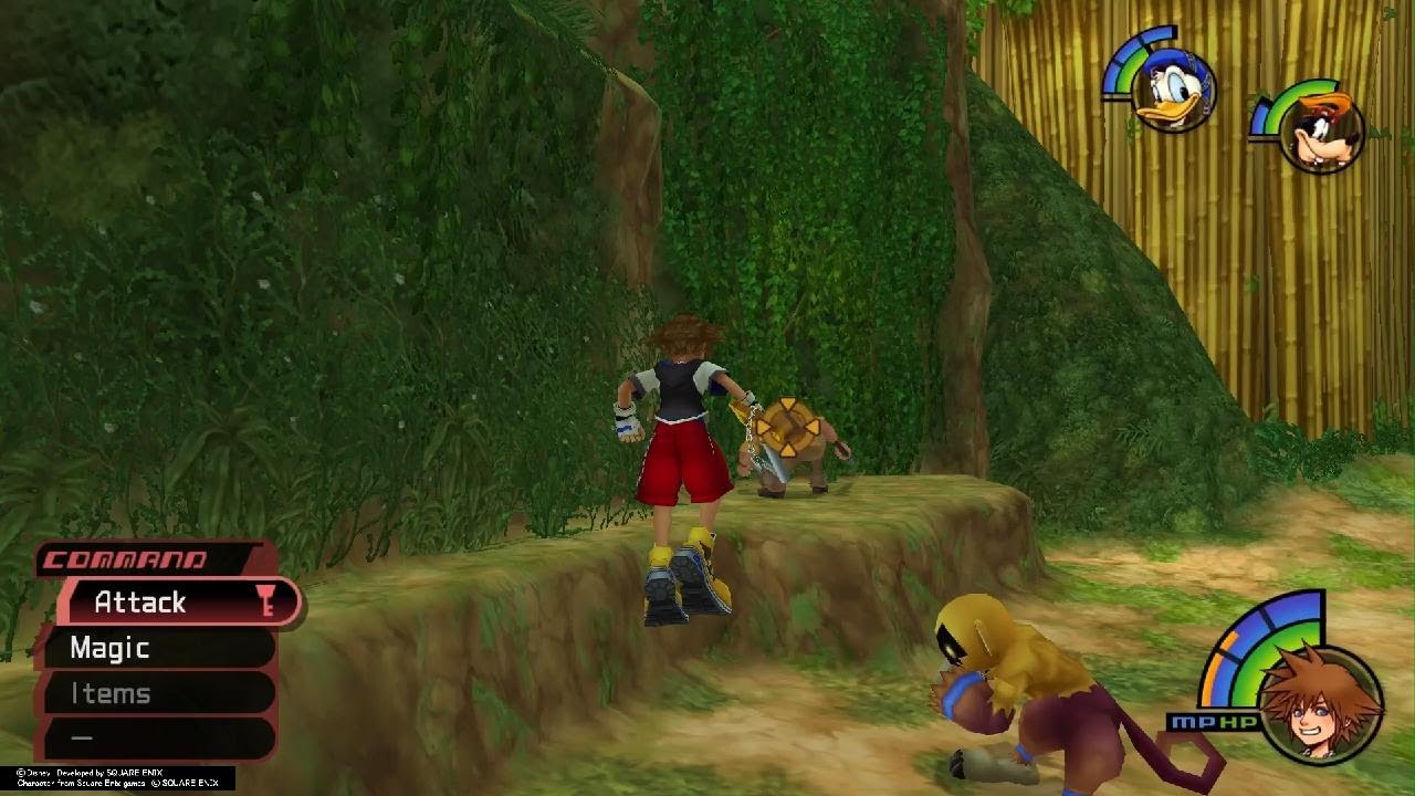 KH1 Clayton lvl 1 proud kk no equipment or buffs