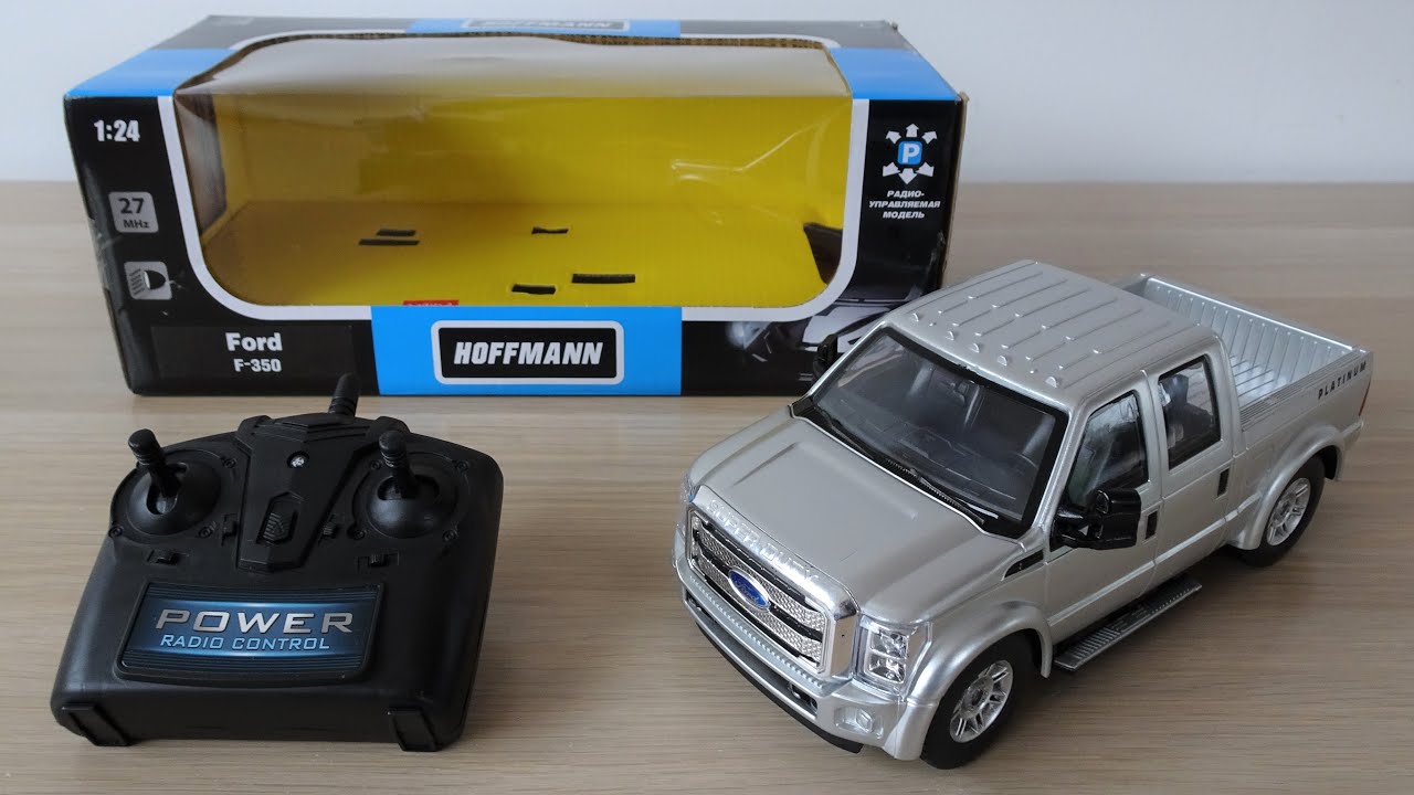 Hoffmann Ford F-350 Super Duty Pick-up 1:24 Scale RC Car - Unboxing, Review & Testing