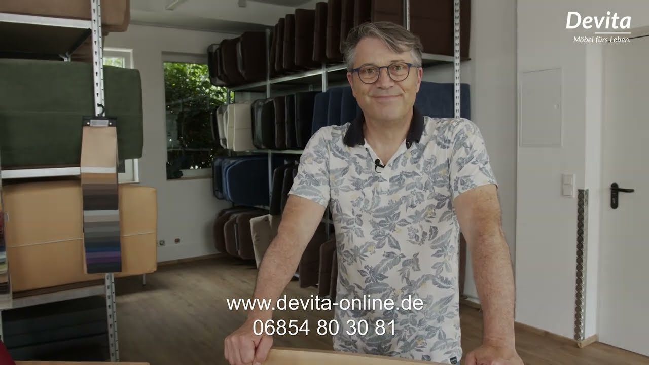 Devita Übersicht der Modellpalette - Sessel, Stühle und Tische - das meiste sofort lieferbar.