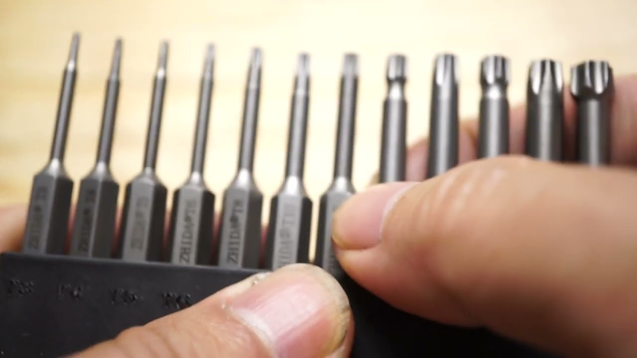 ZHIDA TORX Screwdriver Bit set T3 T4 T5 T6 T8 T10 T15 T20 T25 T27 T30 T40 to TORX T100 available.