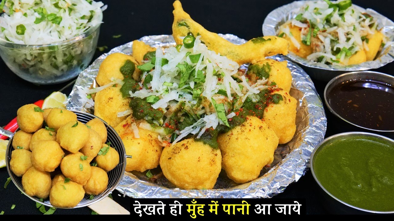 Ram Laddoo मिनटों मे दिल्ली का फेमस राम लड्डू/मिर्ची वड़ा-मूली की चटनी खास ट्रिक| Ram Ladoo Recipe