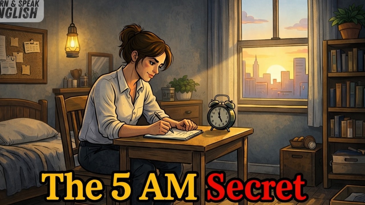 The Power of 5 AM | How Waking Up Early Changed a Poor Woman’s Destiny Forever