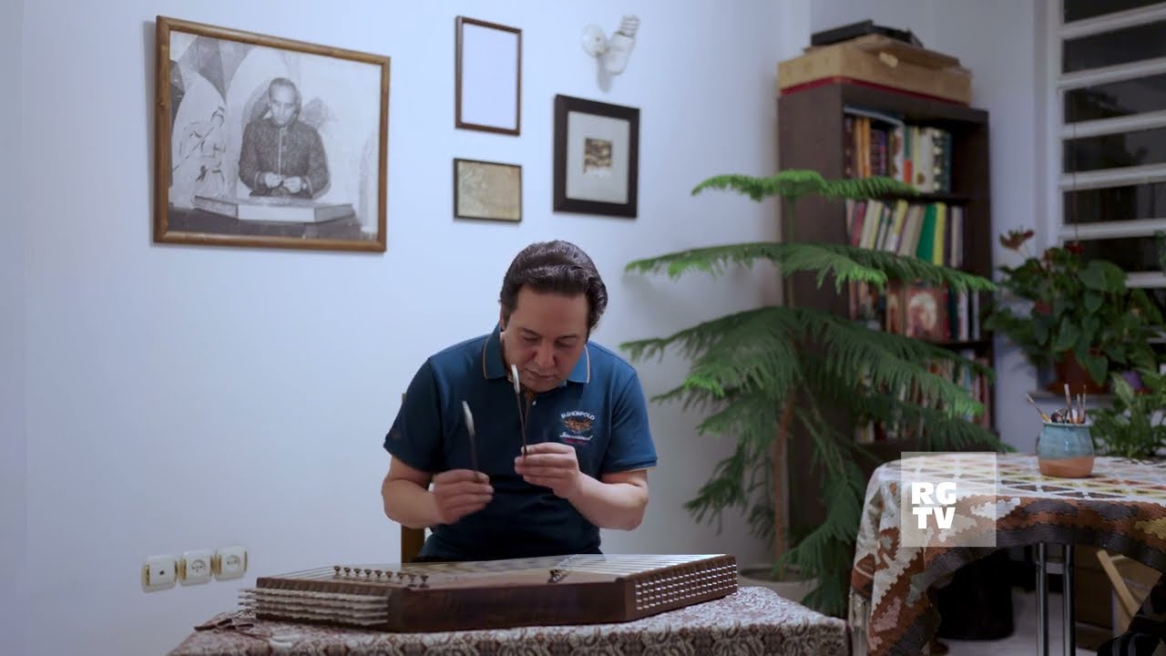 Santur music | تک‌نوازی سنتور وحید طهرانی آزاد در آواز دشتی