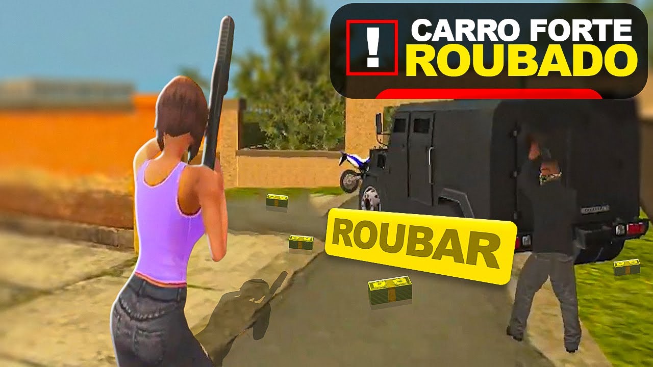 🤑 ROUBEI UM CARRO FORTE COM A MINHA GANGUE! RIO RISE