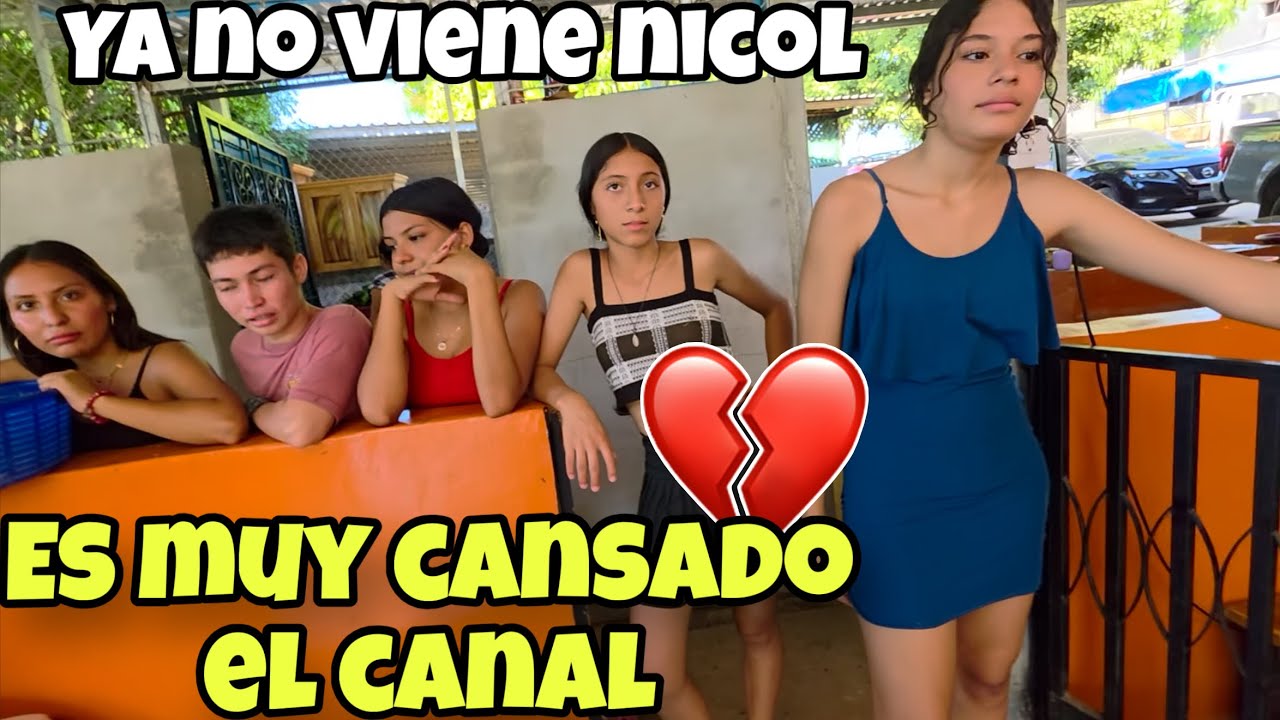 Nicol Renuncia😱Al Canal Ya No vuelve A Venir Es Muy Duro😳