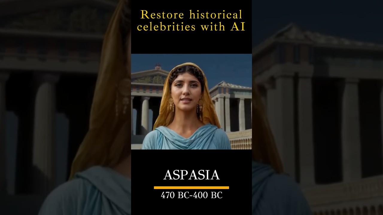 AI resurrects famous figures from history 4 #ai  #aiart #dragshow #restoration #history