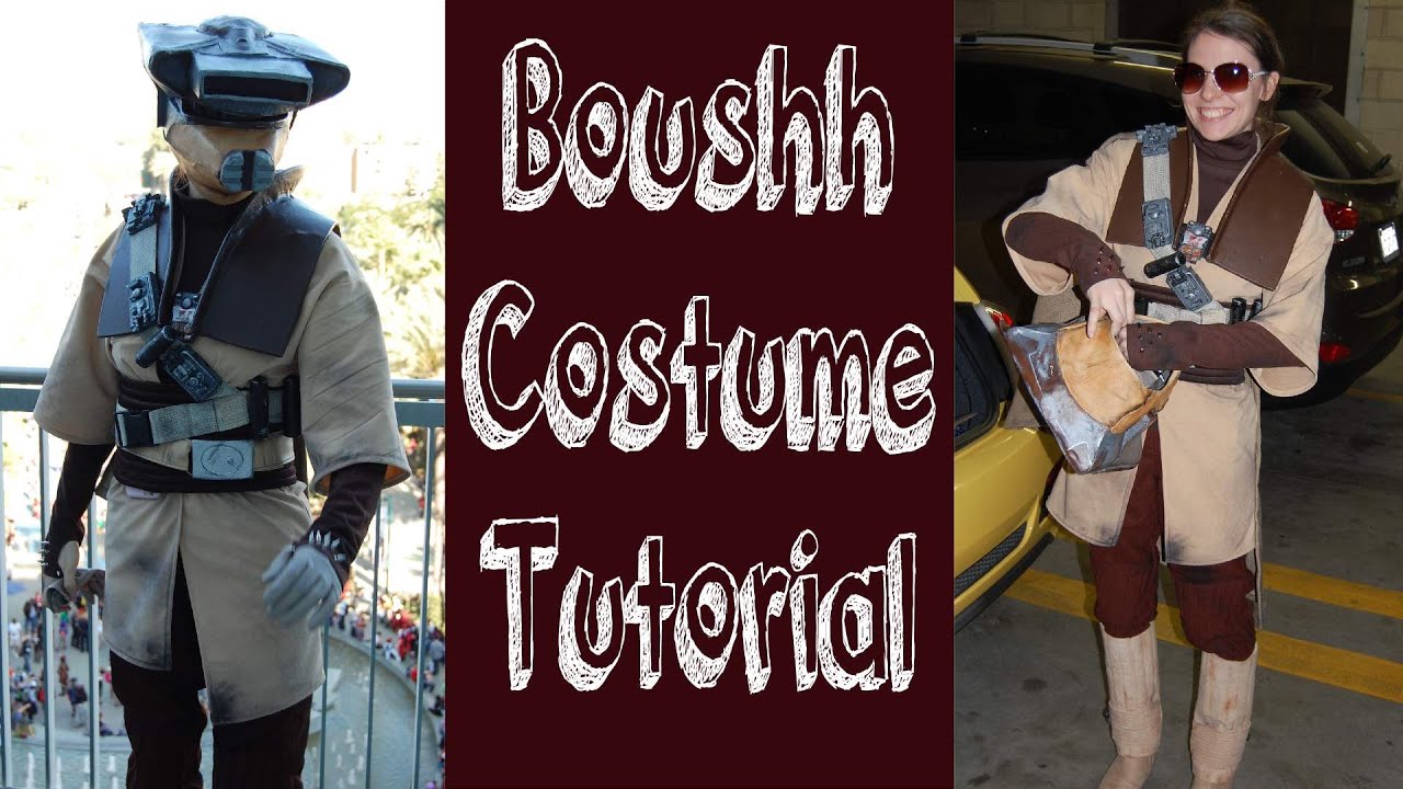 Princess Leia (as Boushh) Costume Tutorial