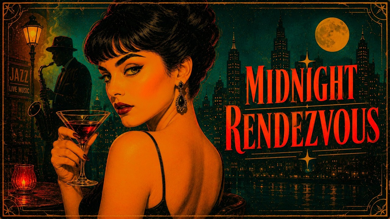 Dark Jazz & Late Night Trip-Hop // Atmospheric Music for Midnight Rendezvous