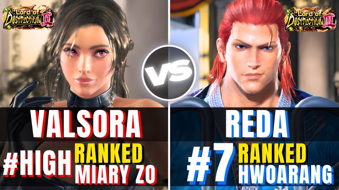 T8 🔥 VALOSORA (Miary Zo) vs REDA (Hwoarang) 🔥 | Tekken 8 High Level Showdown