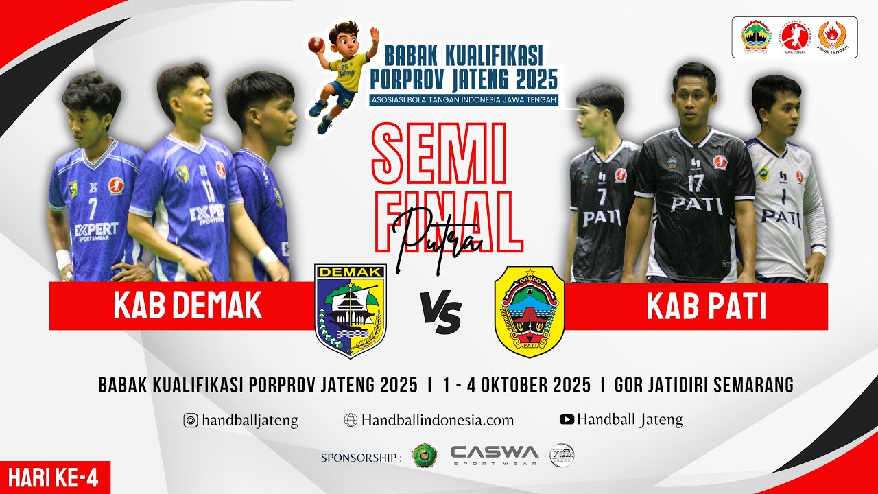 KAB DEMAK VS KAB PATI - SEMI FINAL PUTRA I BK PORPROV JATENG 2025