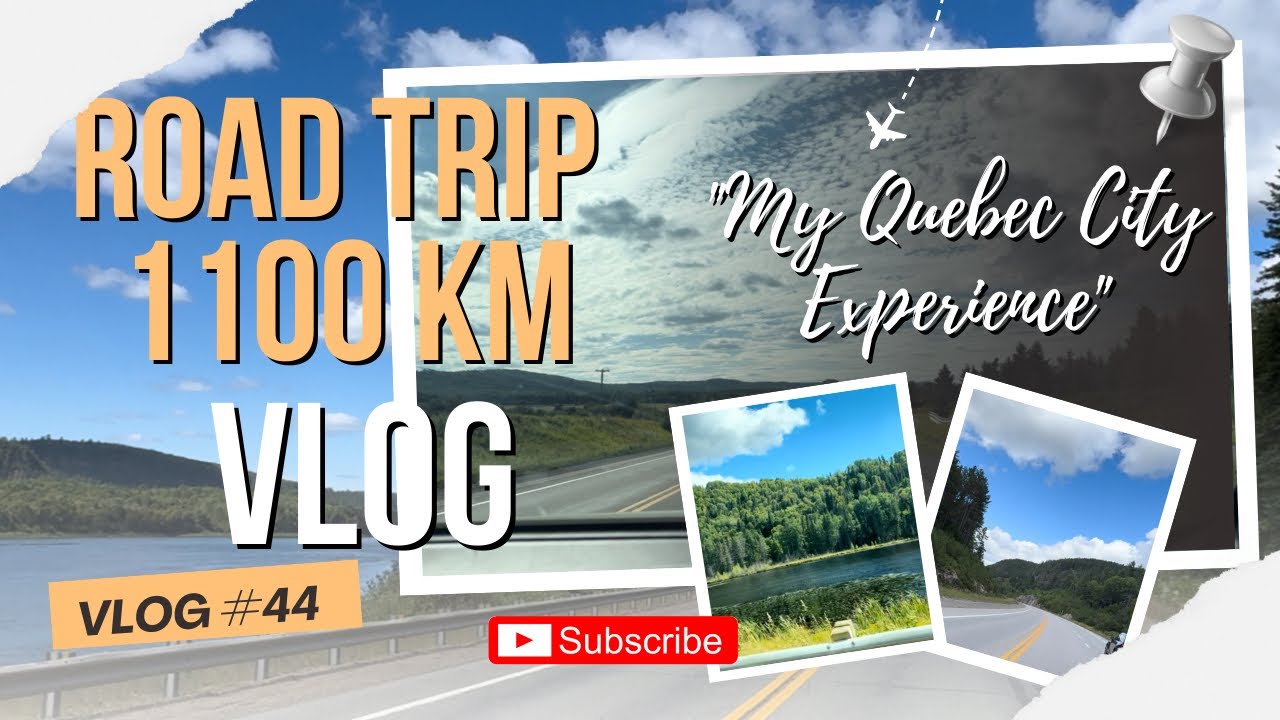🚙 Québec City Road Trip 🌆 | Exploring Views, Rivers & Culture | Aditya Narwal