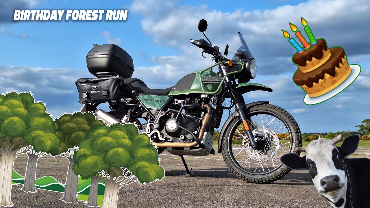 Royal Enfield Himalayan - New Forest Birthday Bash Ride