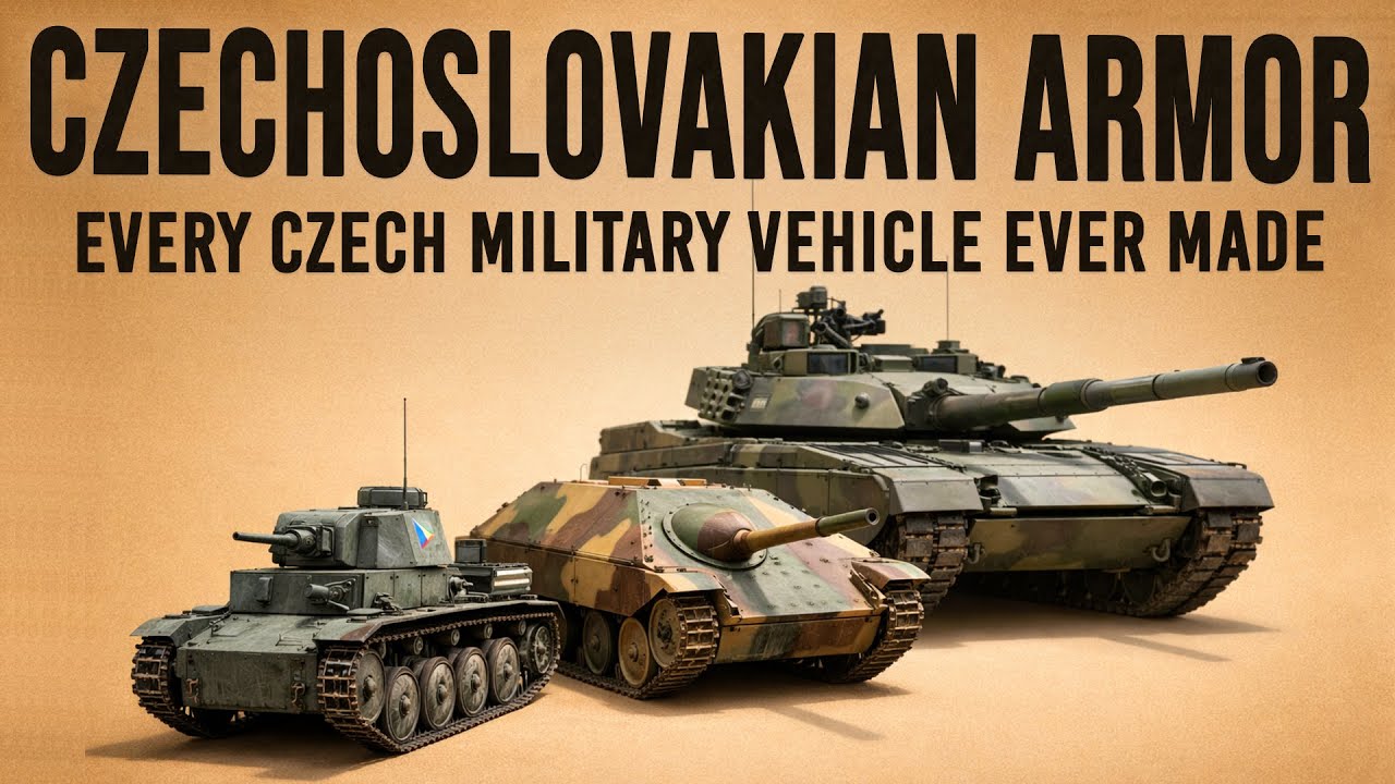 Every Czech Military Vehicle Ever Made