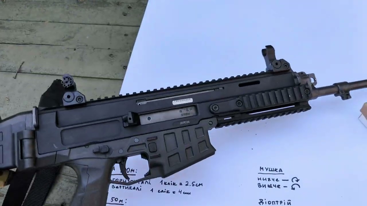 CZ BREN 2  приведення зброї до нормального бою