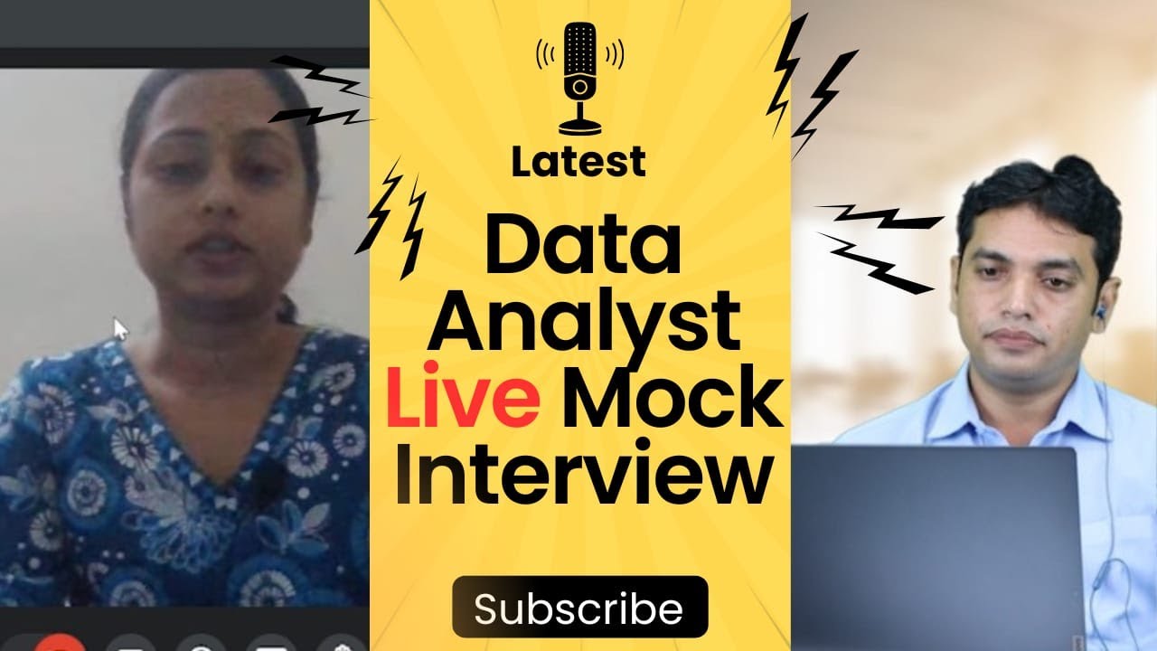 Data Analyst Live Mock Interview 2024 | SQL | Power Bi | Data Analytics | Mock Interview