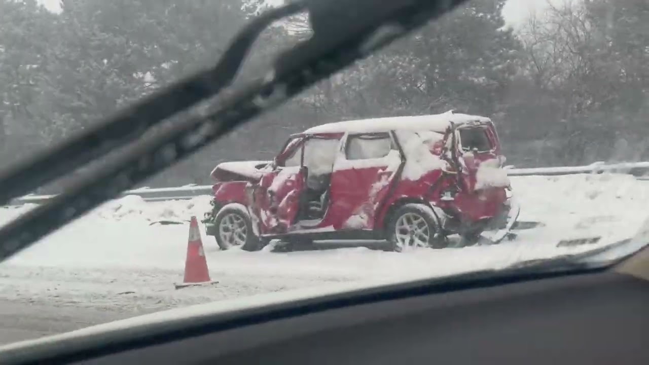 Emmanuel Doulat still snows in Columbus Ohio two weeks continue same situation 