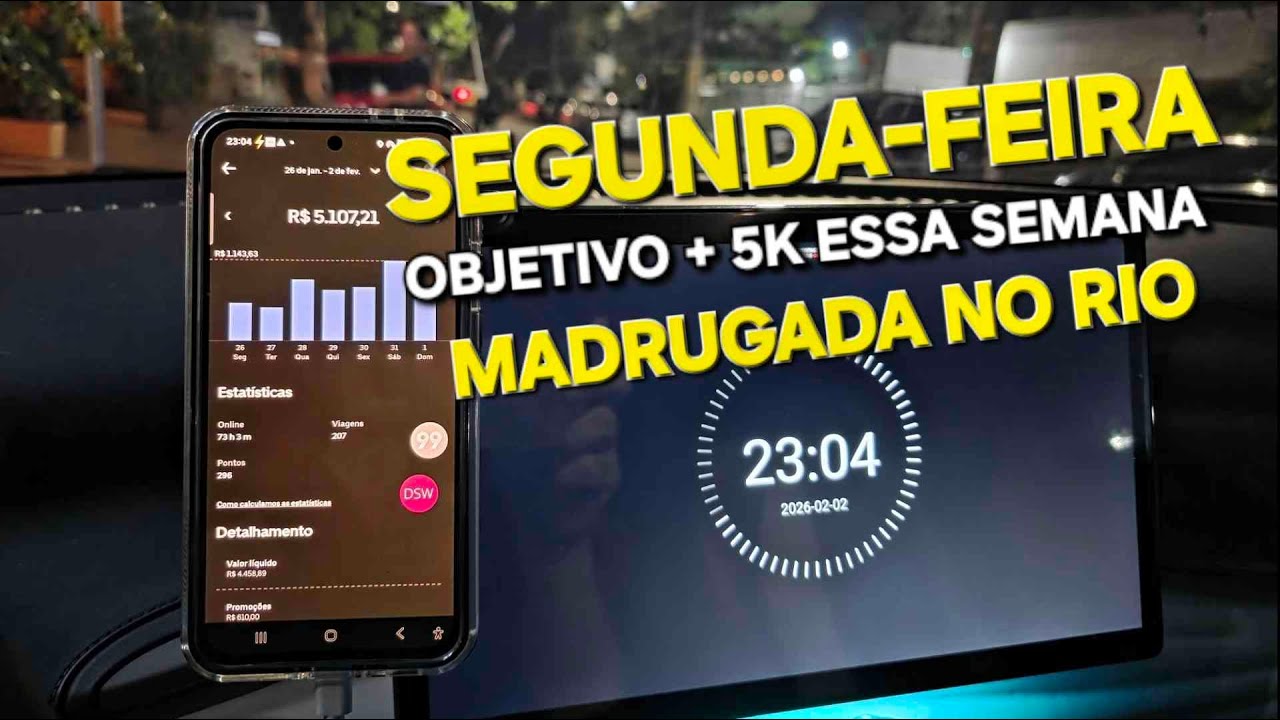 🔴IRL de  UBER MADRUGADA NO RIO