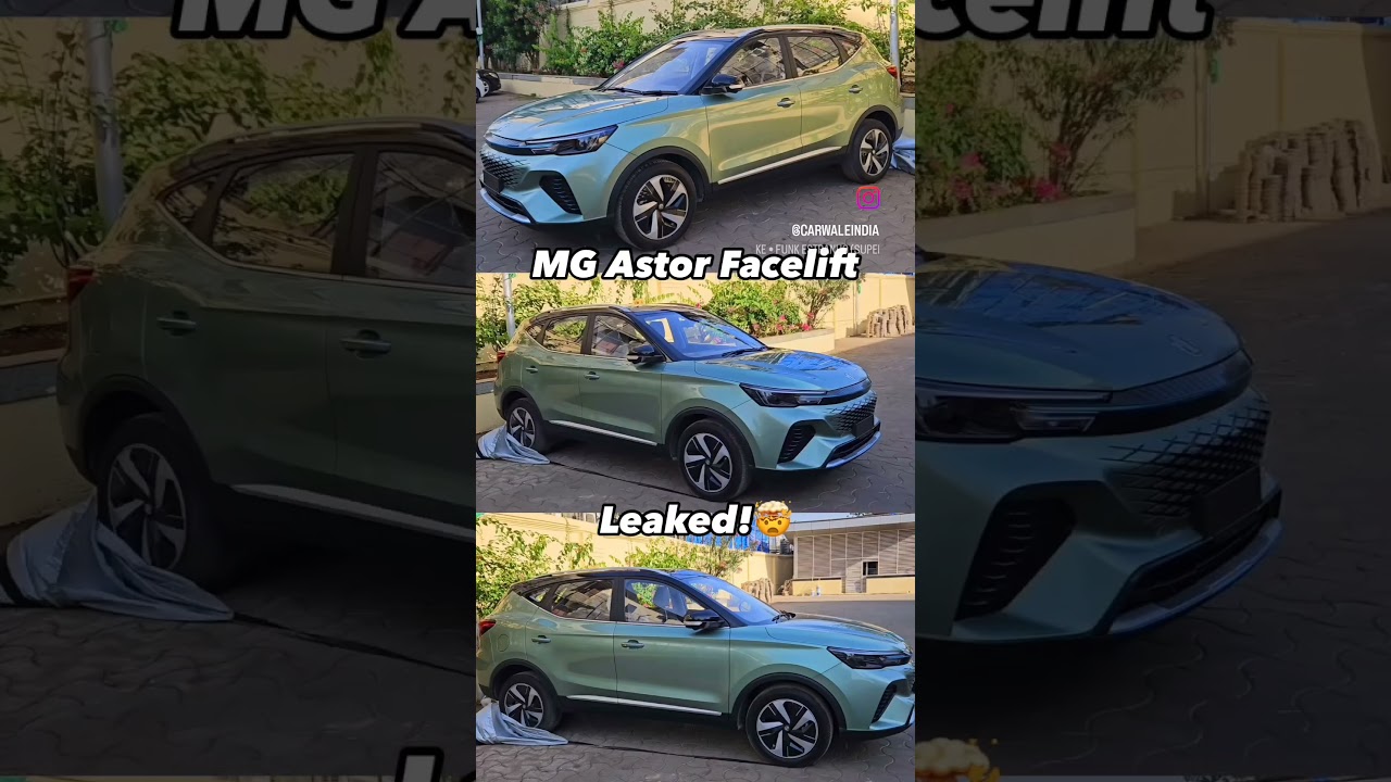 All new 2024 MG Astor fully revealed! #MGAstor